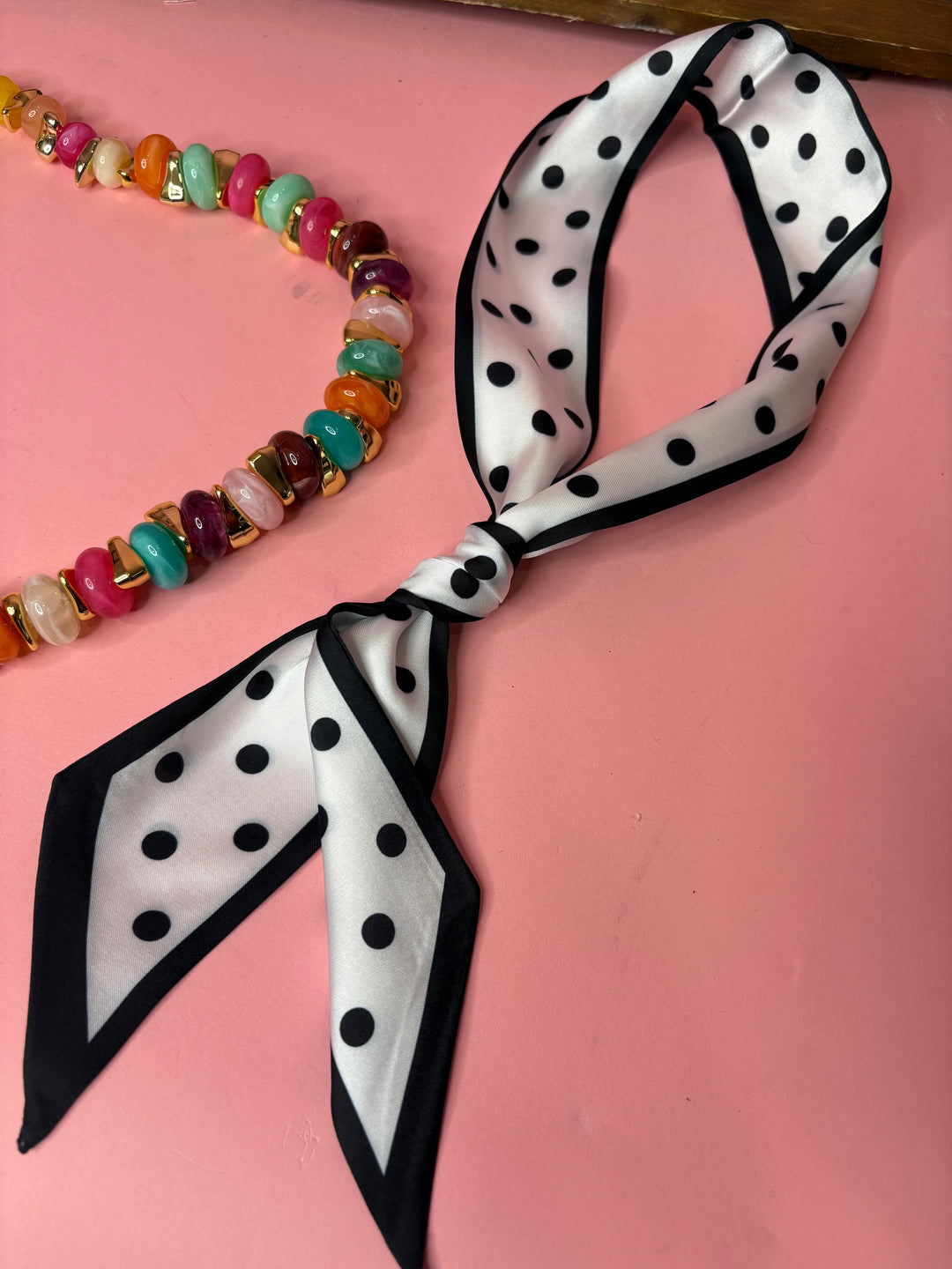 Polka Dot Daydream Twilly