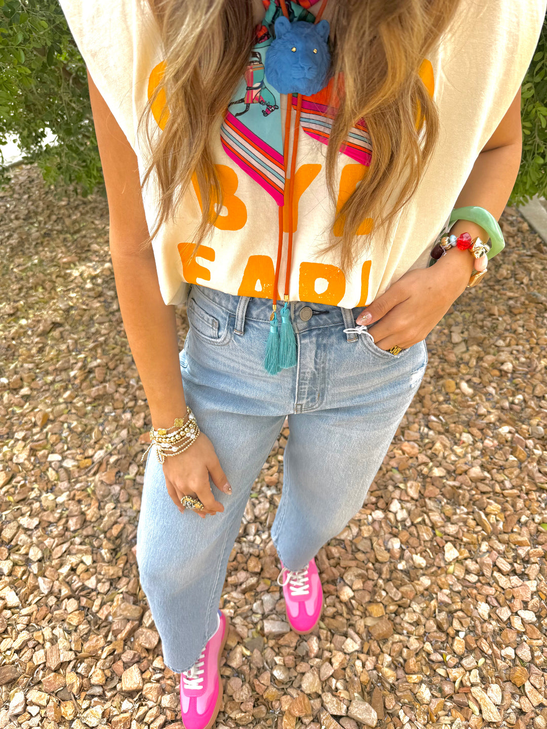 The Sunny Day Barrel Jeans