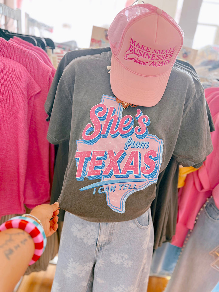 She's From Texas Graphic Tee