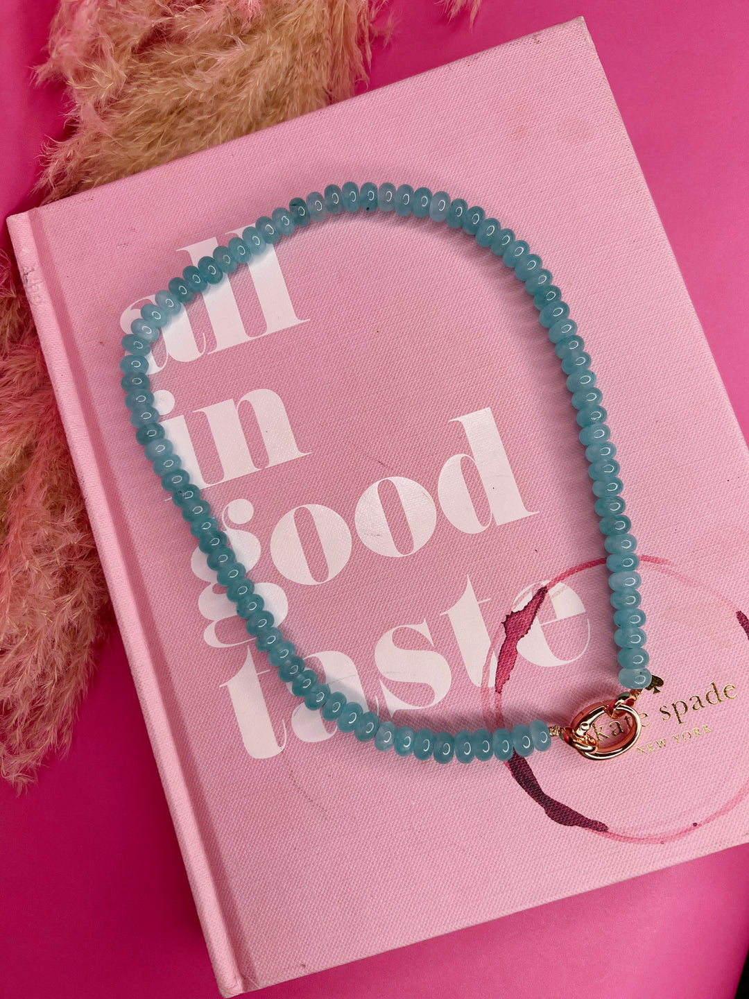 Caught Up Beaded Necklace