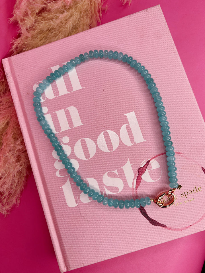 Caught Up Beaded Necklace