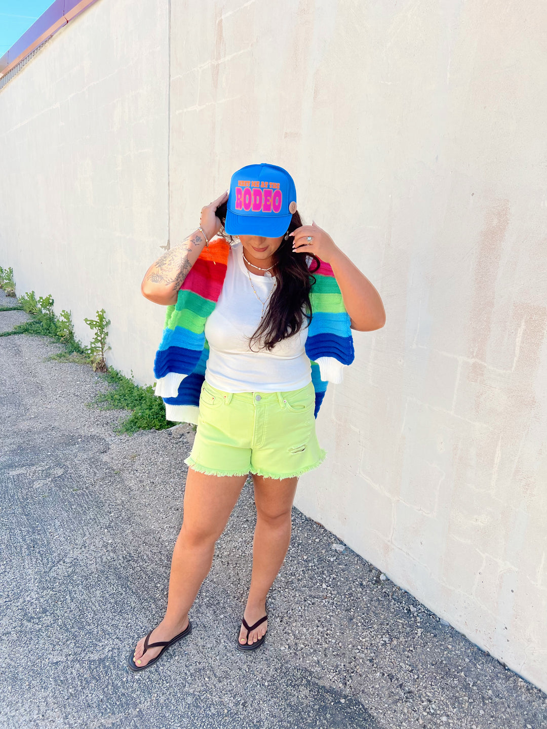 Squeeze the Day Cutoff Shorts