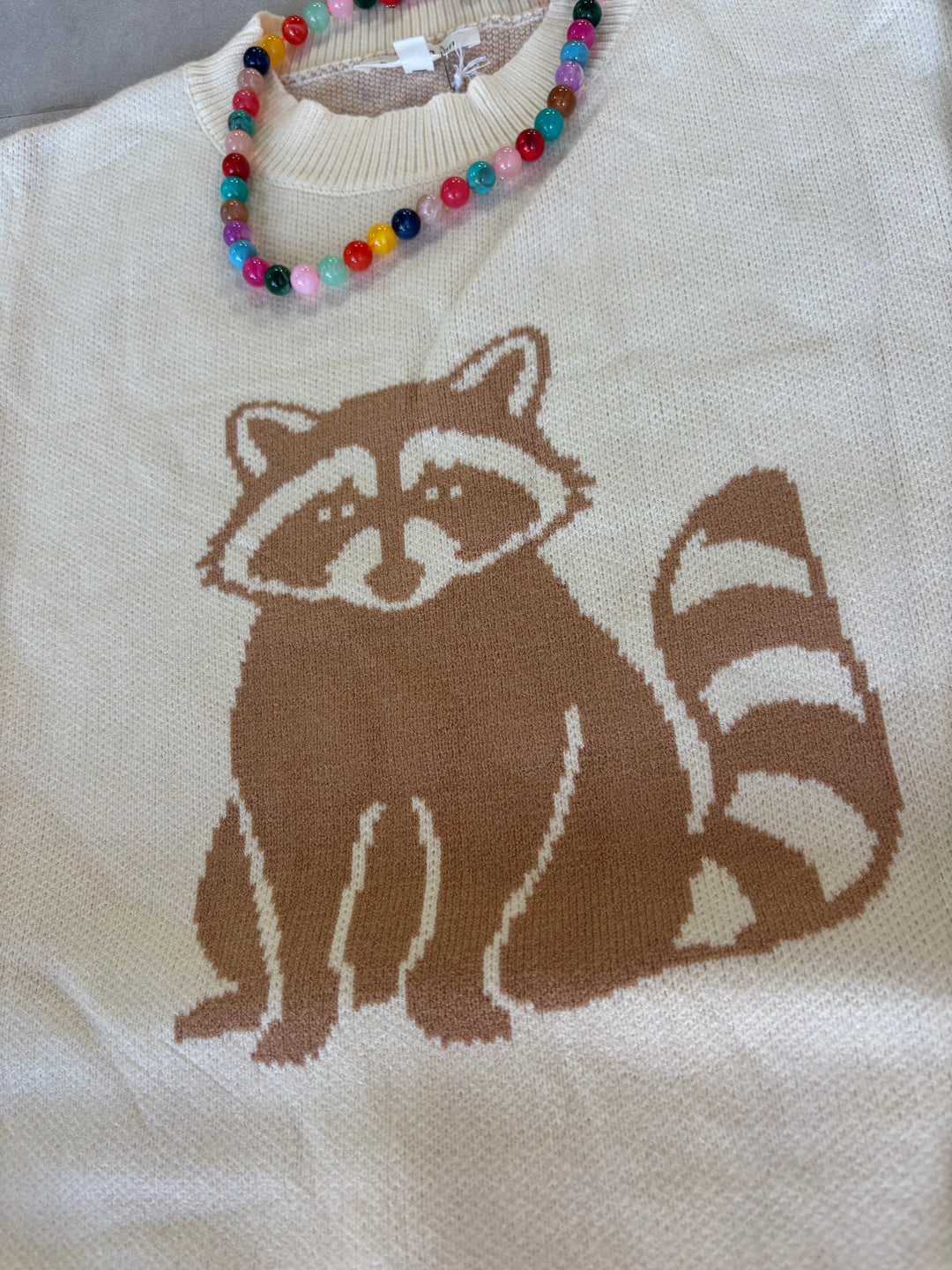 Roosevelt The Raccoon Sweater