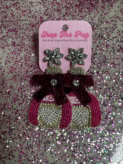 Pink Champagne Earrings