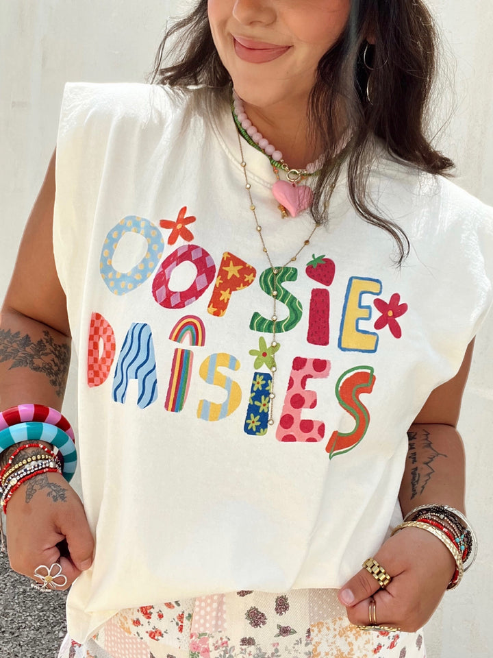 Oopsie Daisies Tank