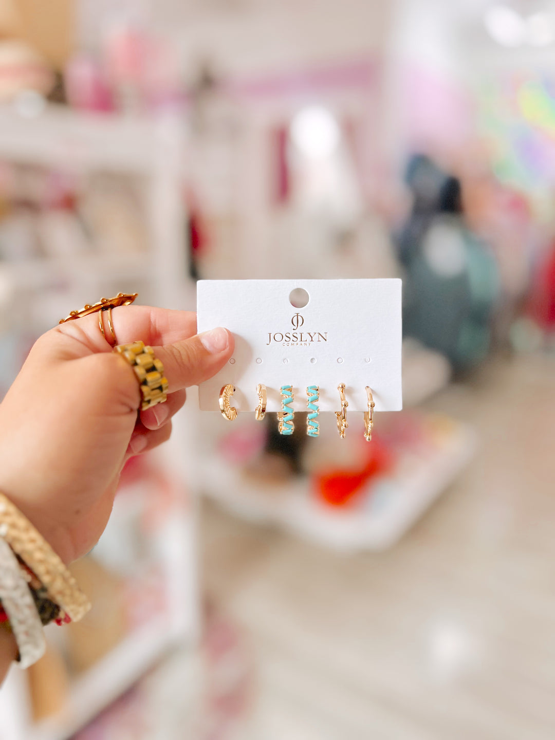 The Sammie Triple Hoop Earring Set