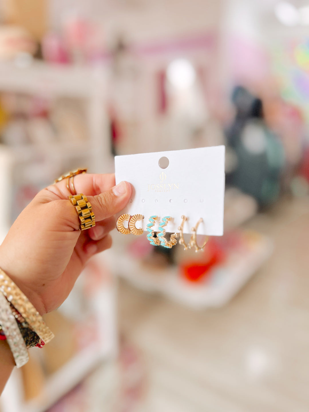 The Sammie Triple Hoop Earring Set