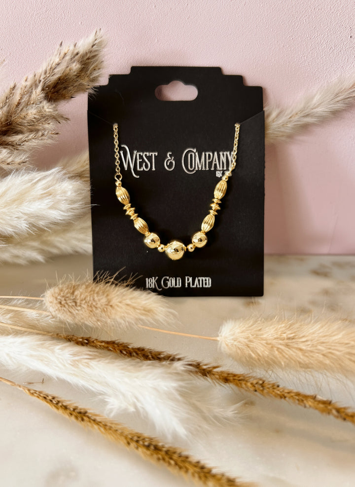 The Beaded Bar Necklace