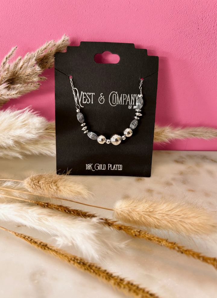 The Beaded Bar Necklace