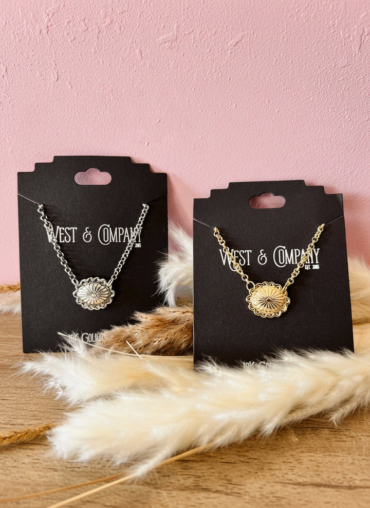 The Dainty Concho Necklace