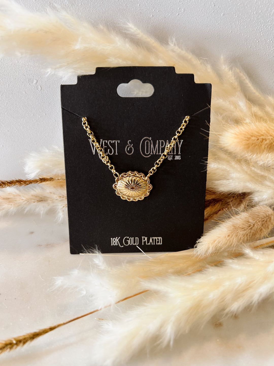 The Dainty Concho Necklace