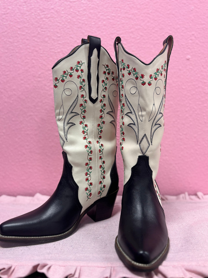 Midnight Vine Cowboy Boots