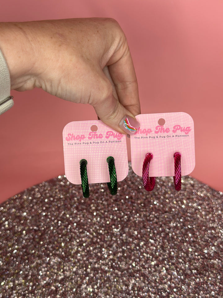 Twist It Up Hoop Earrings