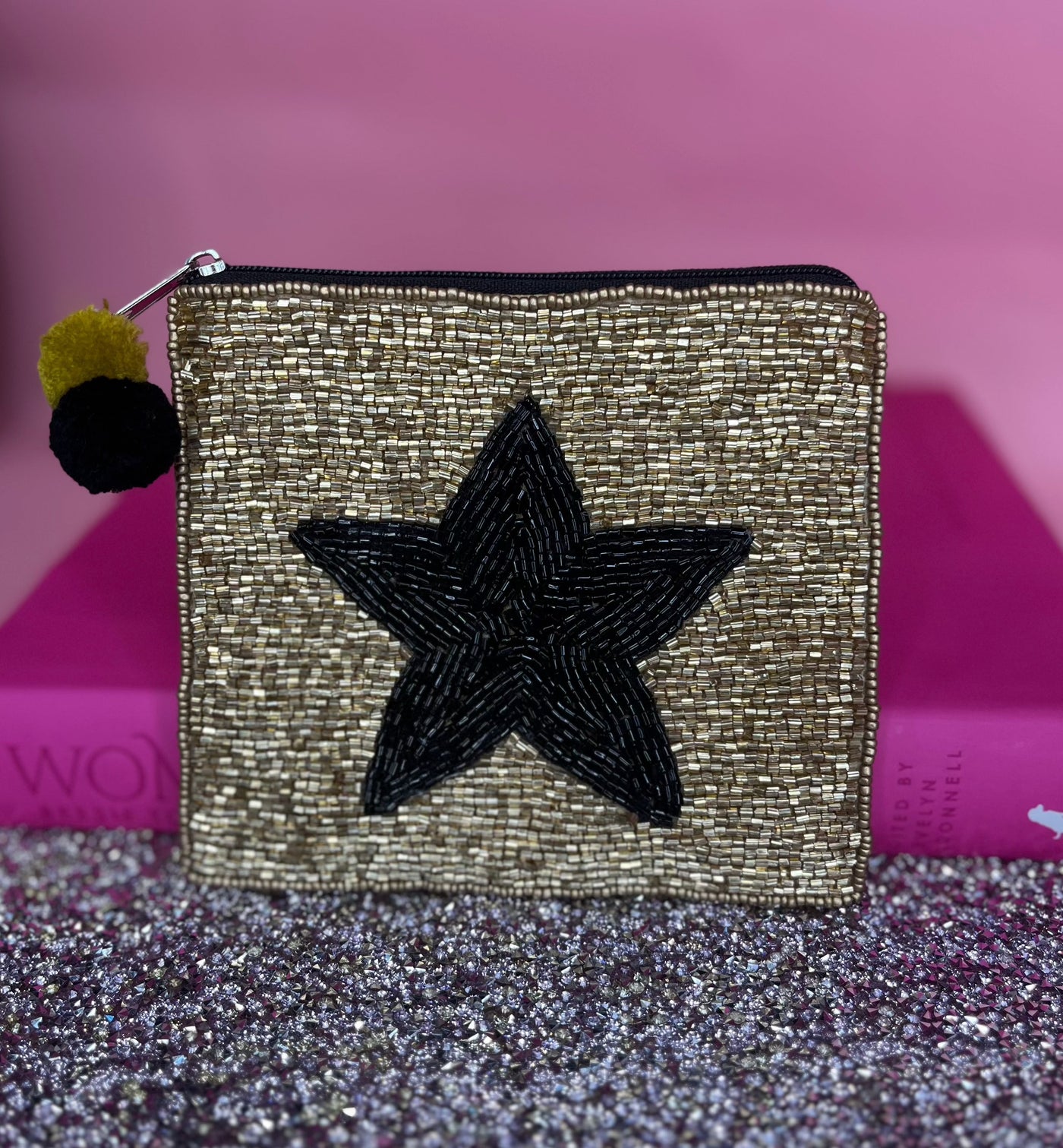 Star Seed Bead Bag