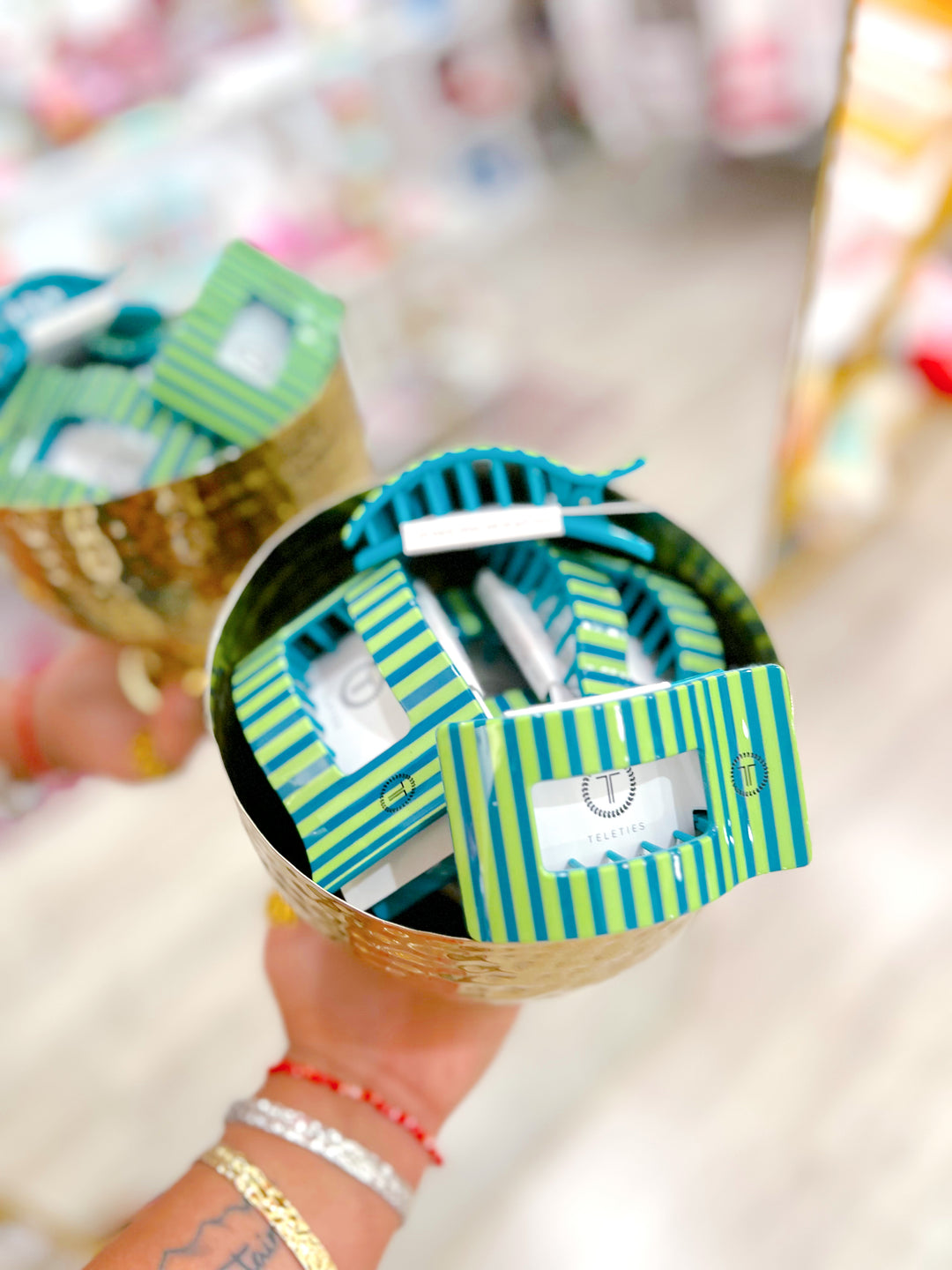 Cabana Cutie Flat Rectangle Hair Clip