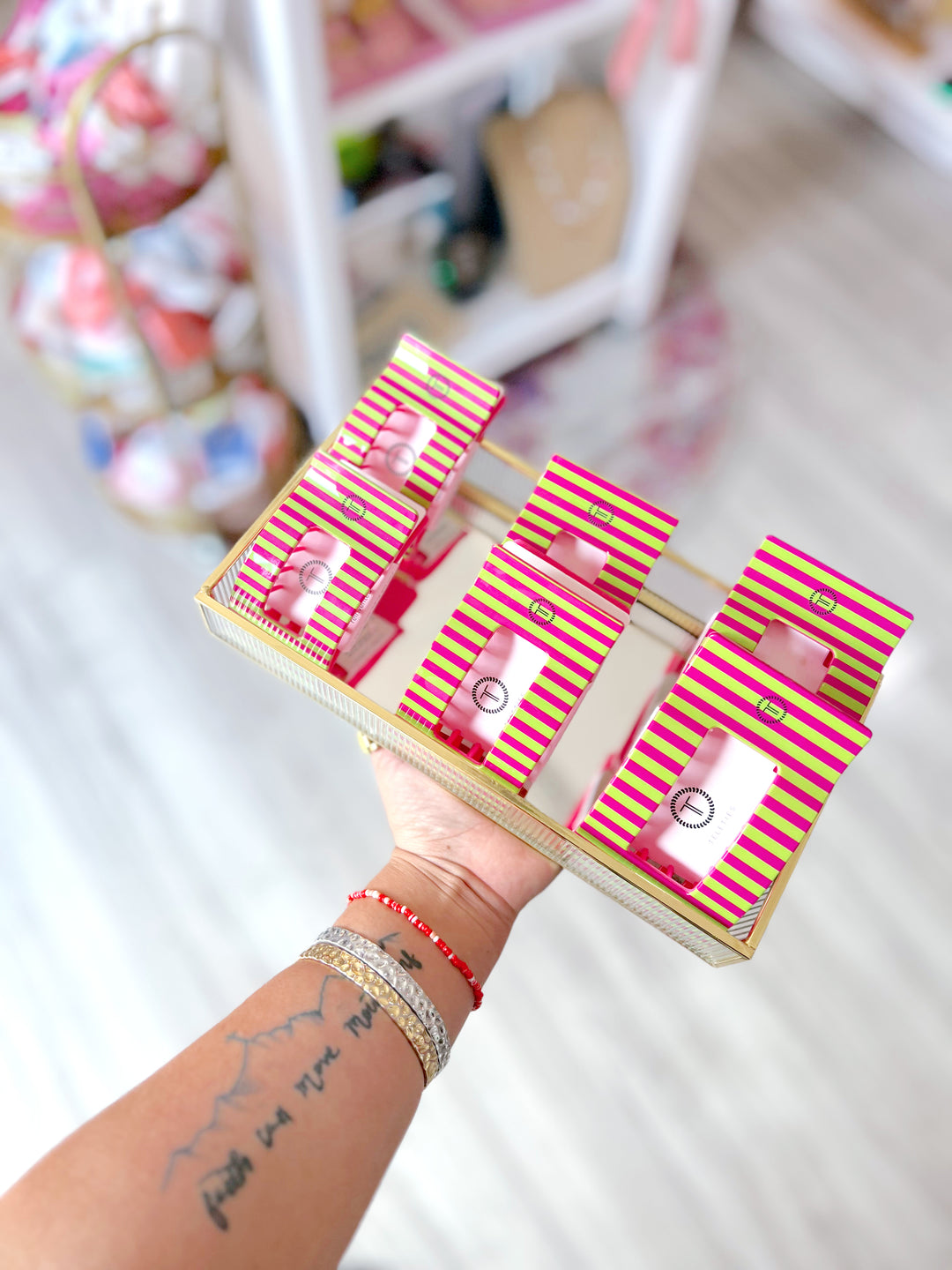 Summer Crush Flat Rectangle Hair Clip