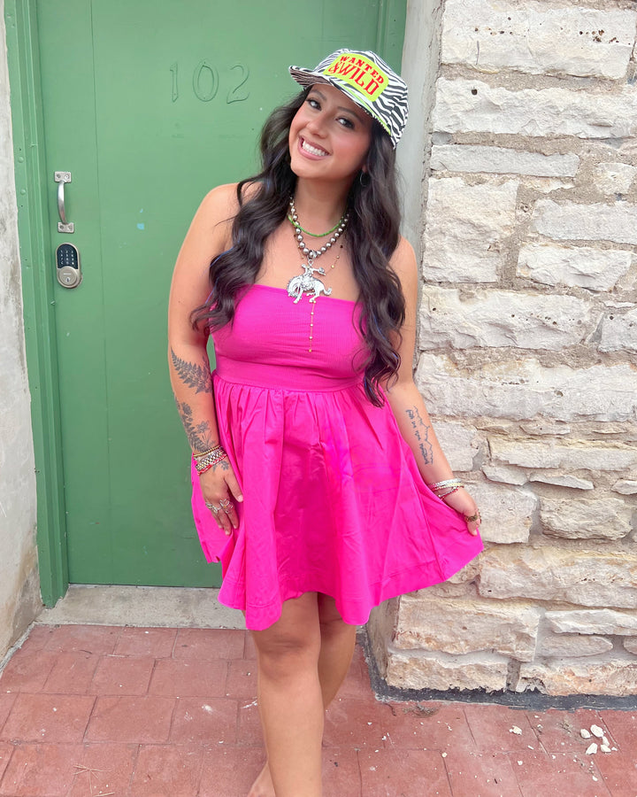 Flirt & Flow Tube Top Dress