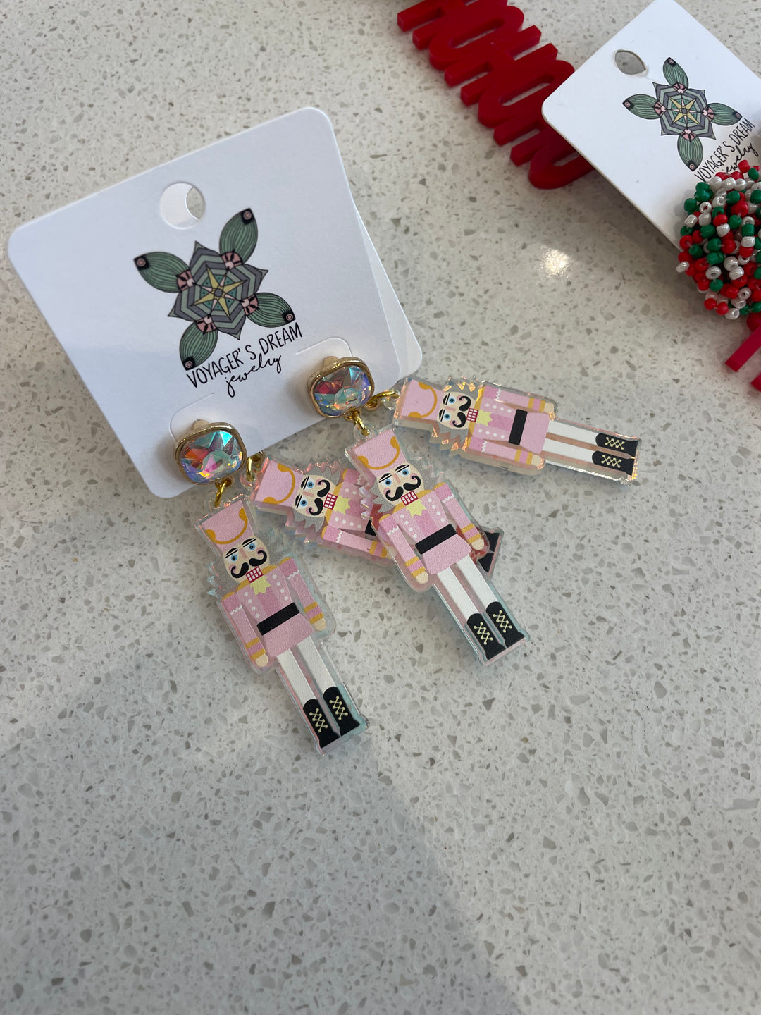 The Voyager Christmas Earring