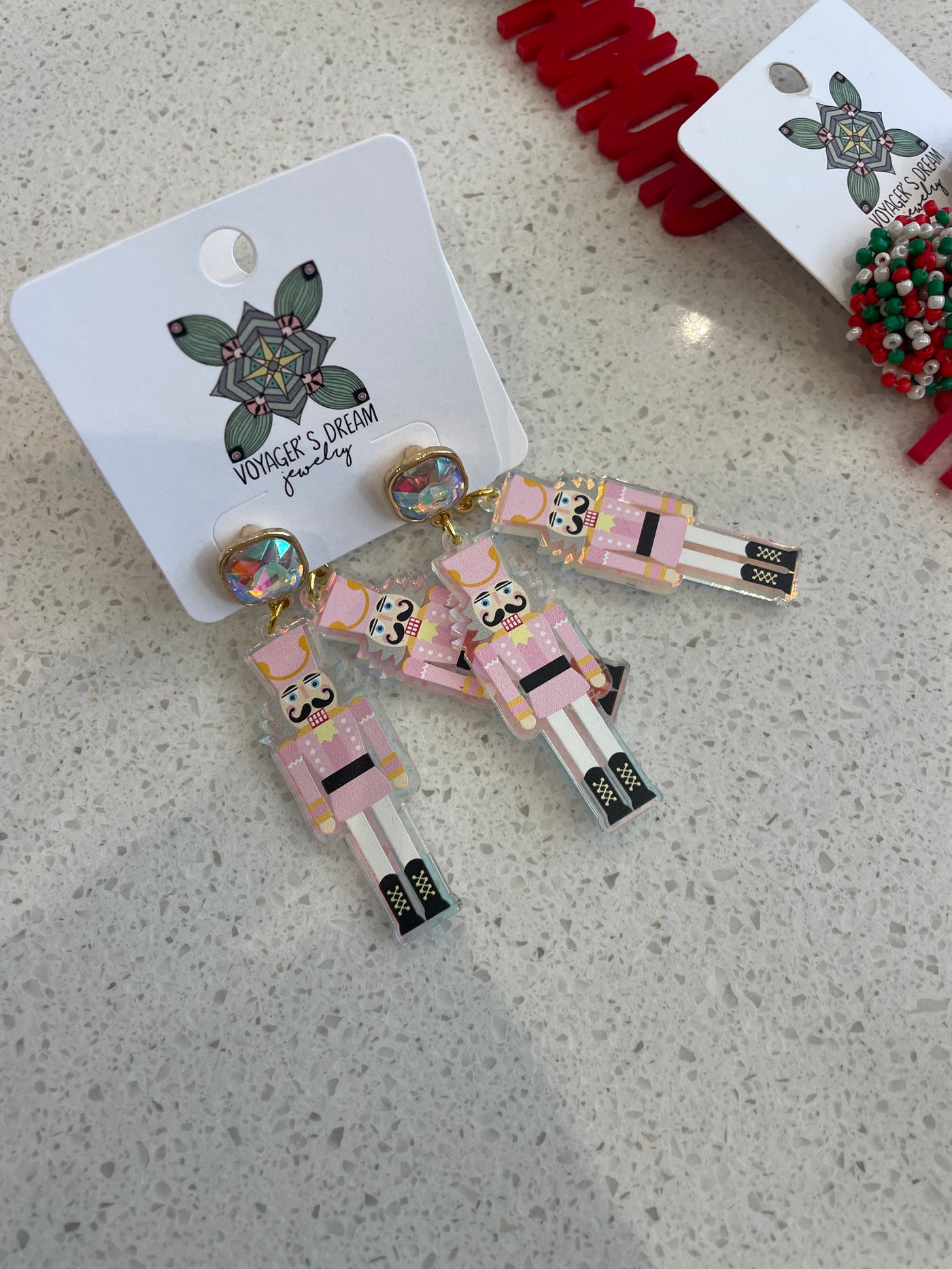 The Voyager Christmas Earring