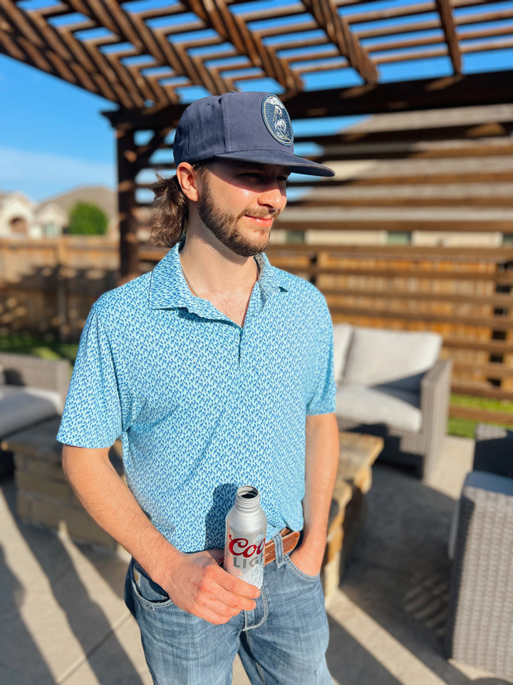 Bluebonnet Overload Polo
