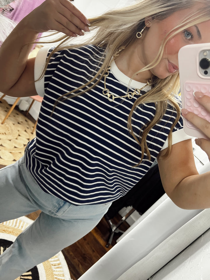 The Jules Stripe Top