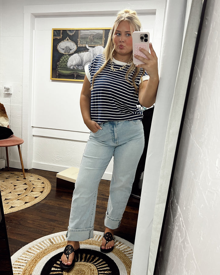 The Jules Stripe Top