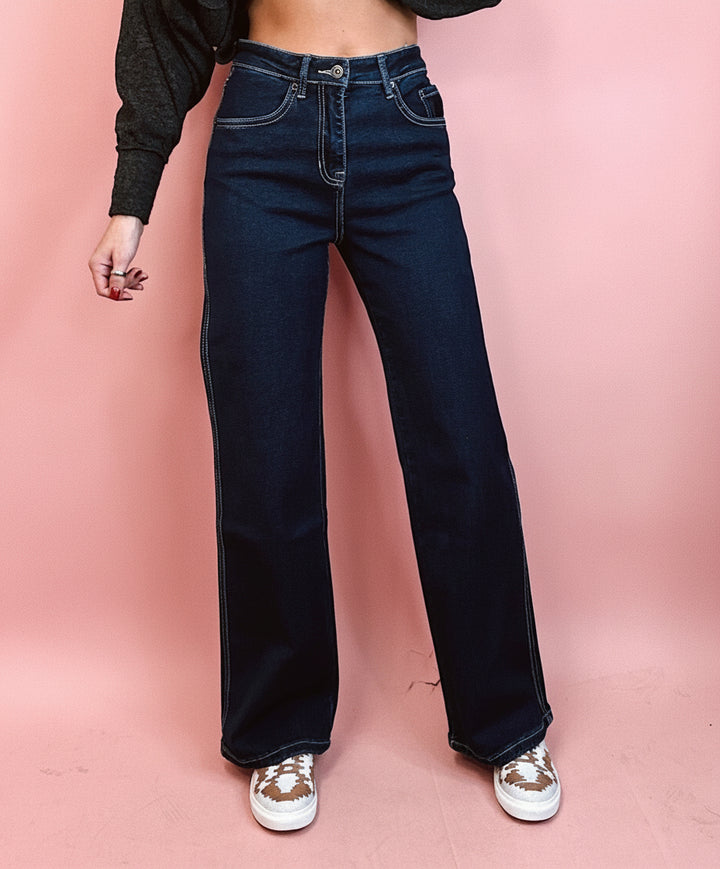 The Hadley Wide Leg Jeans