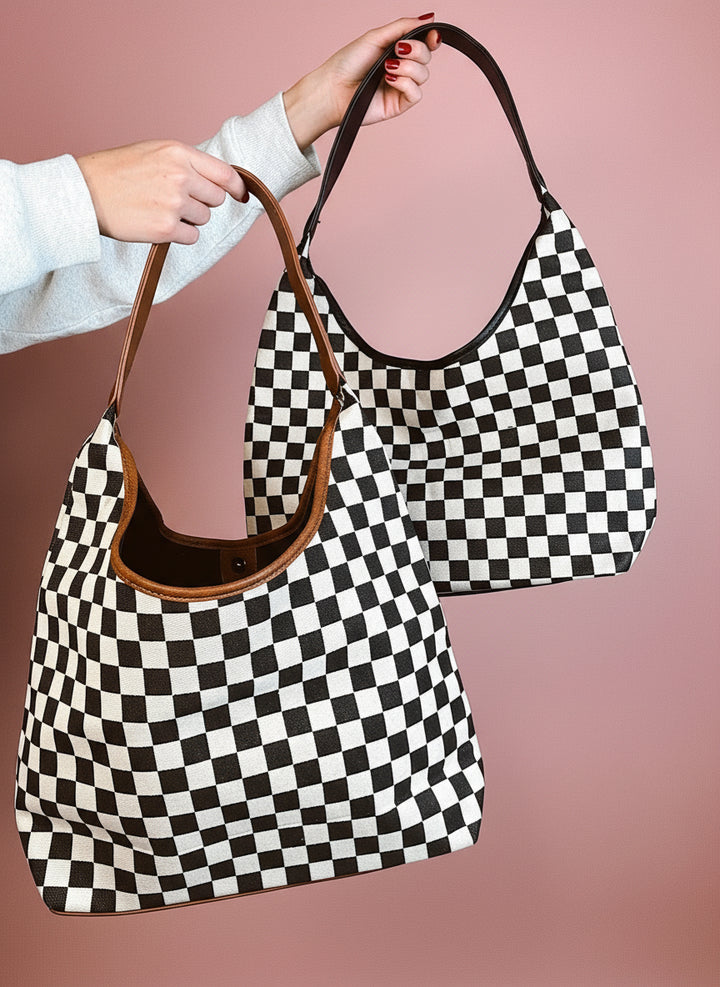 The Checkmate Hobo Tote