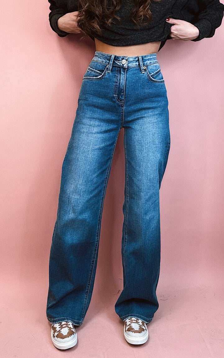 The Melody Wide Leg Jeans