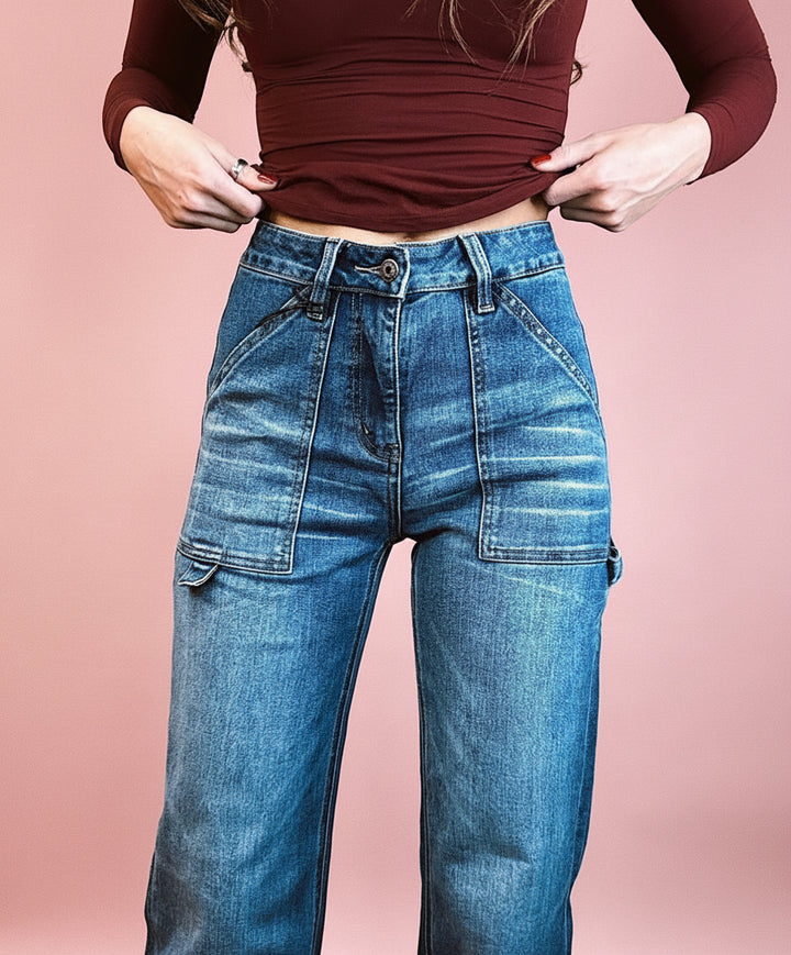 The Hudson Straight Leg Jeans