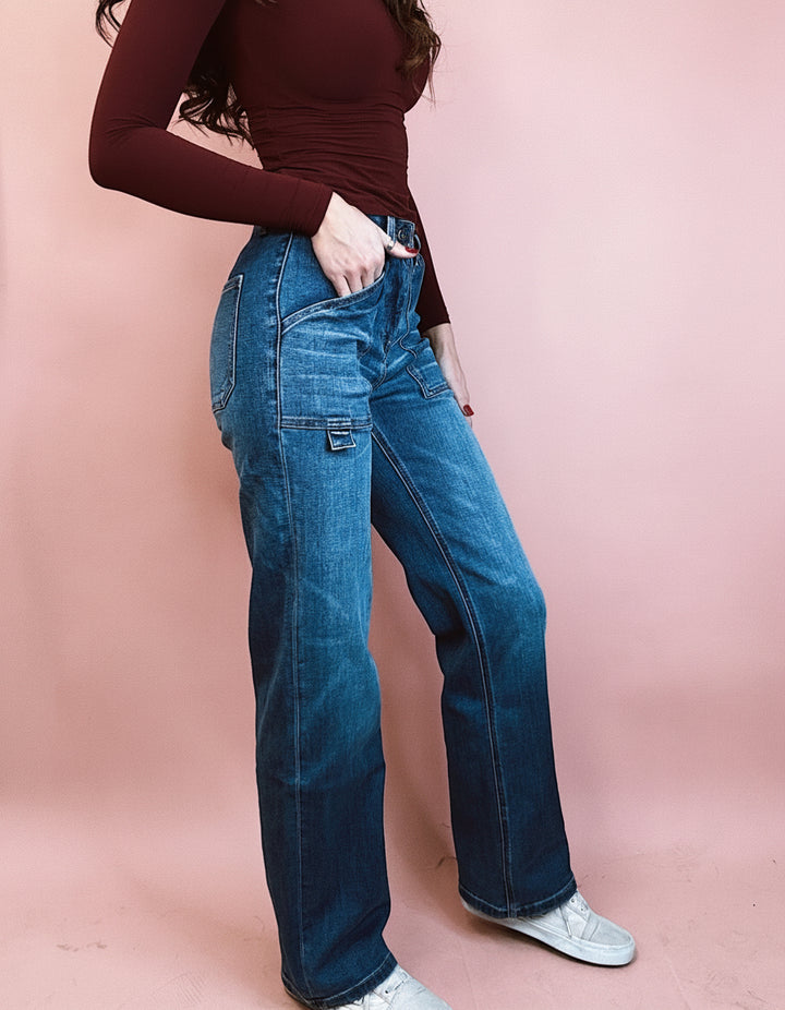 The Hudson Straight Leg Jeans