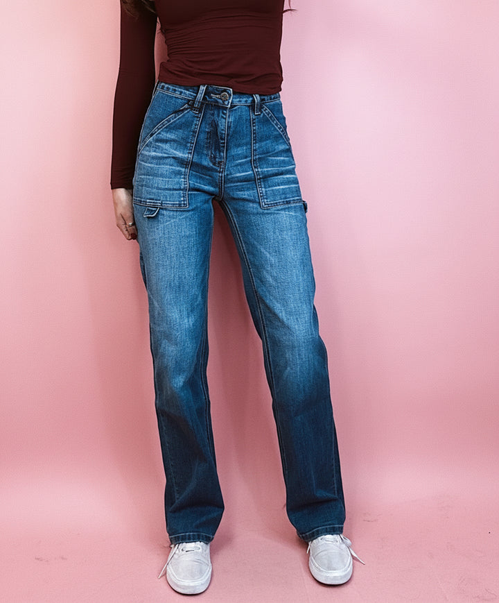The Hudson Straight Leg Jeans