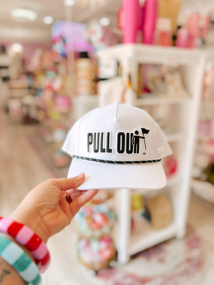 Pull Out Golf Rope Hat