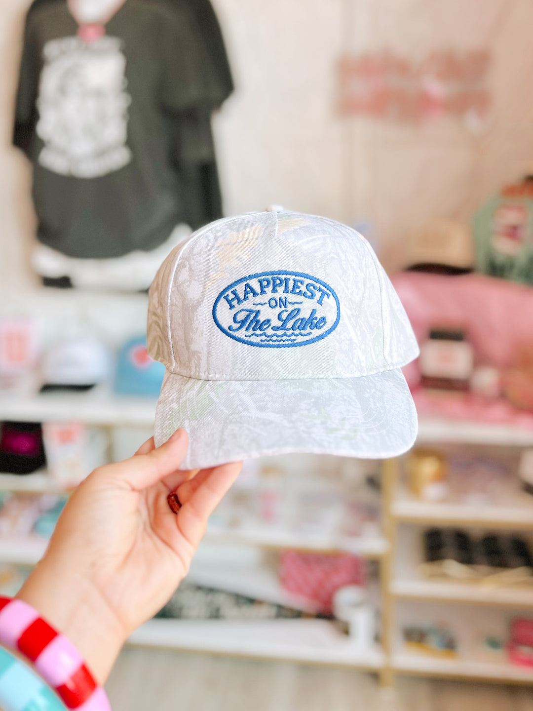 Happiest On The Lake Trucker Hat