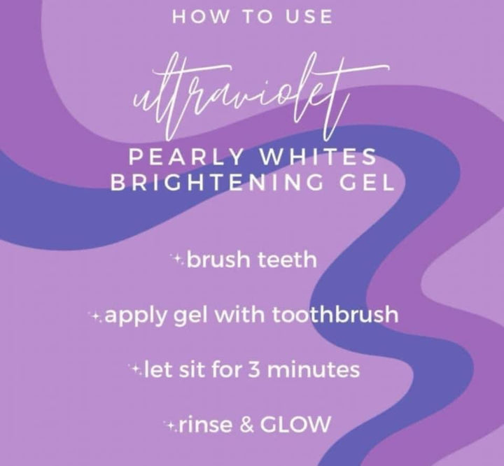 Ultraviolet Teeth Whitening Gel