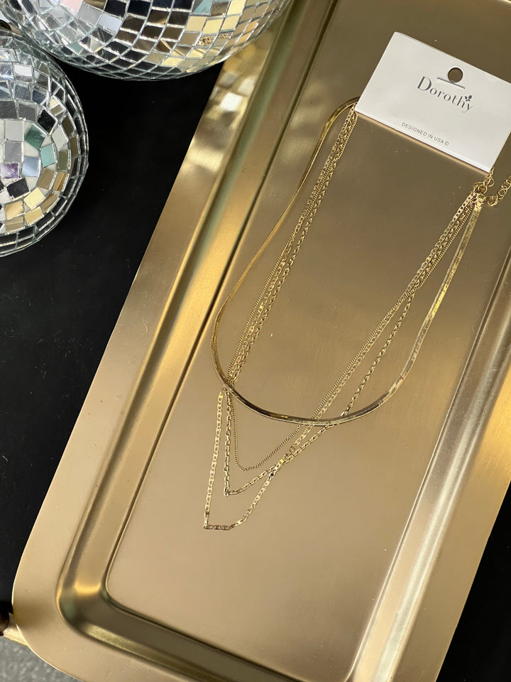 The Cisco Multi Chain Necklace