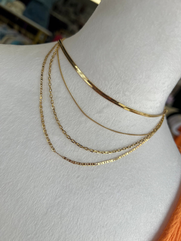 The Cisco Multi Chain Necklace