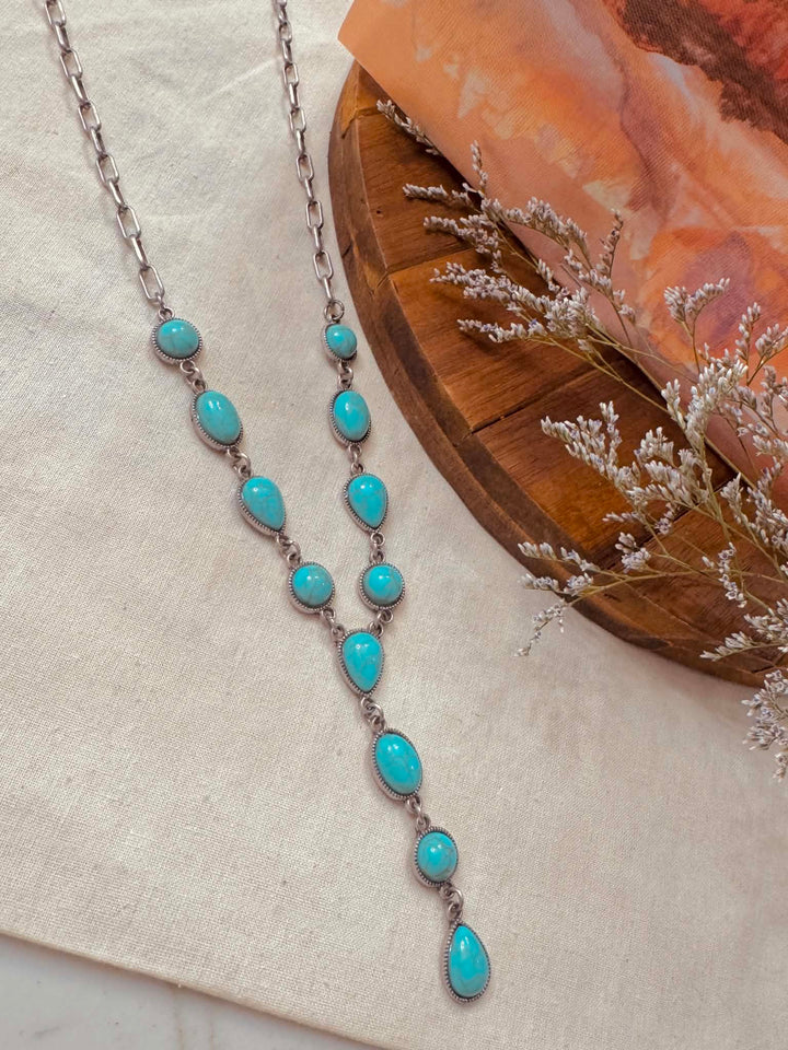 Desert Moon Drop Necklace