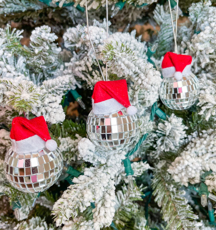 Santa Disco Car Charm