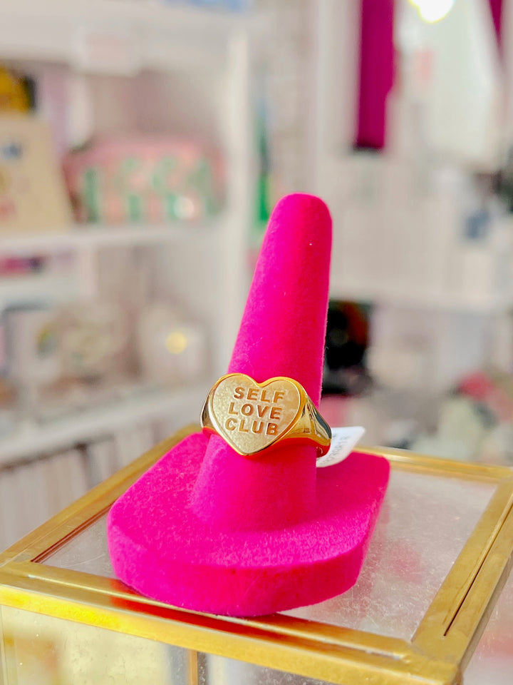 Self Love Club Heart Ring
