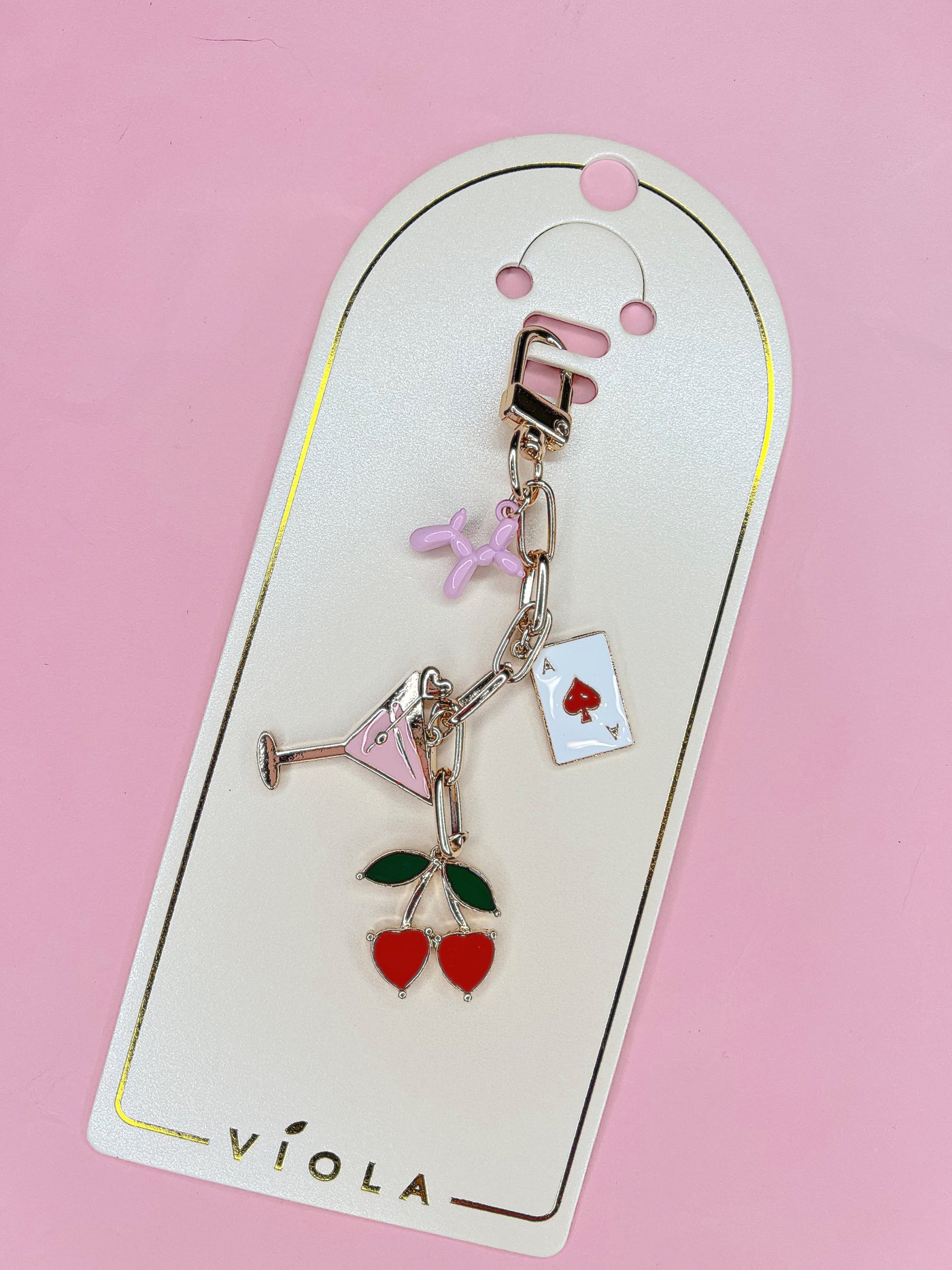 Life of the Party Bag Charm