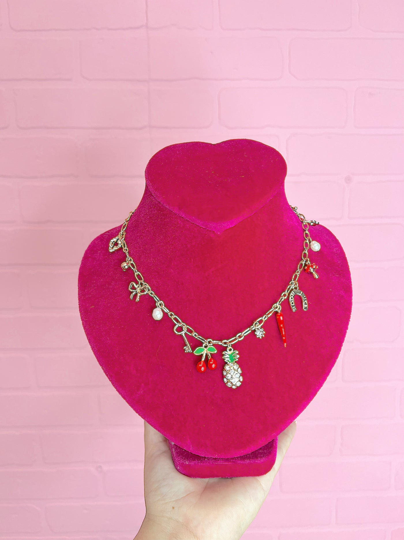 Totally Tropic Charm Necklace