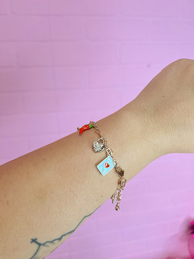 On Your Mind Charm Bracelet