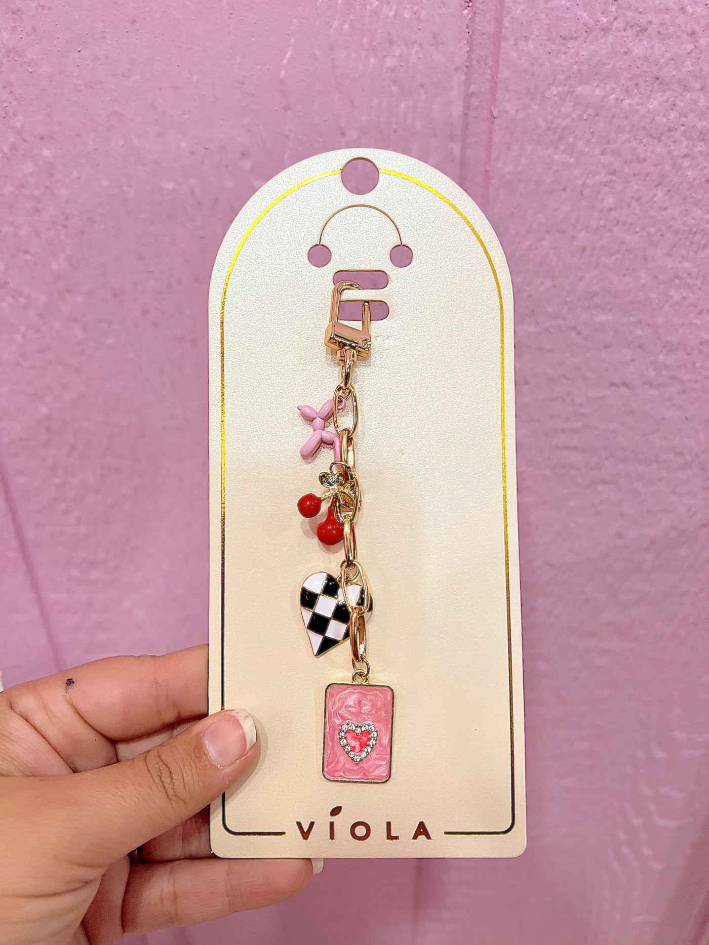 Check Me Out Bag Charm