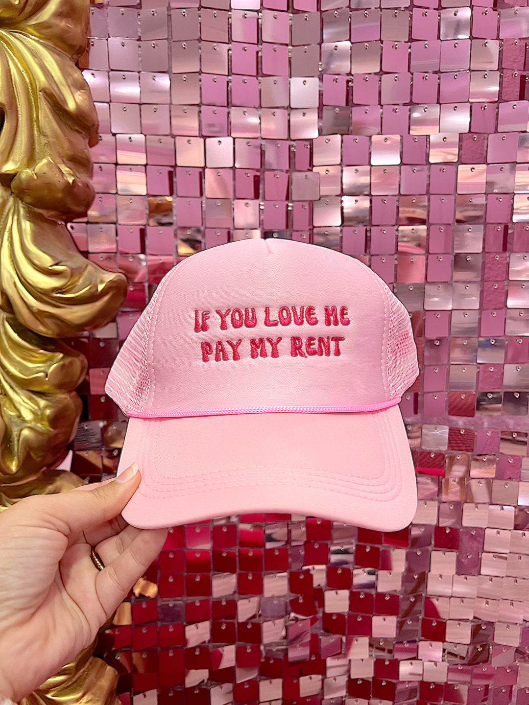 Pay My Rent Trucker Hat