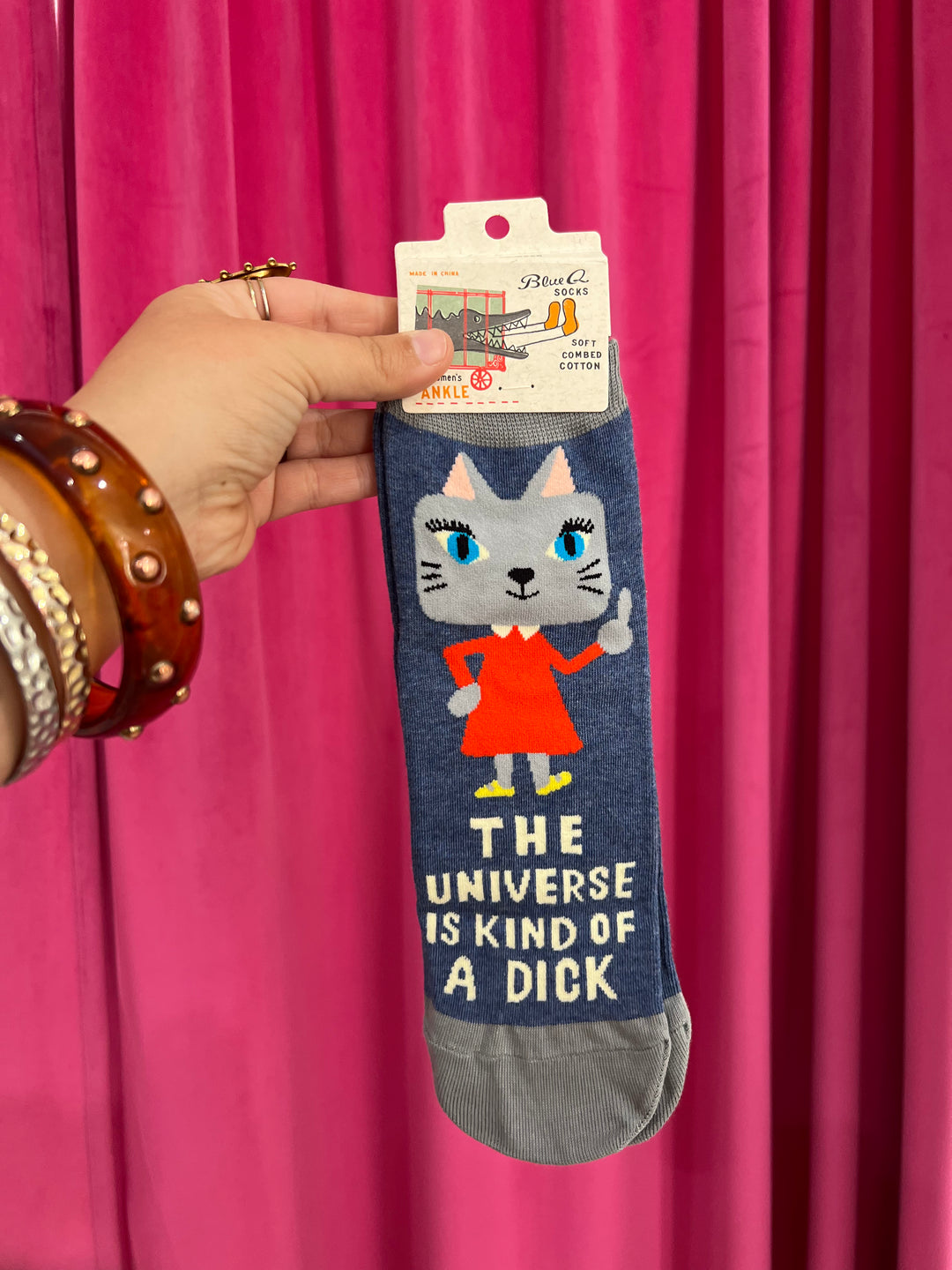 Universe Is A Dick Ankle Socks