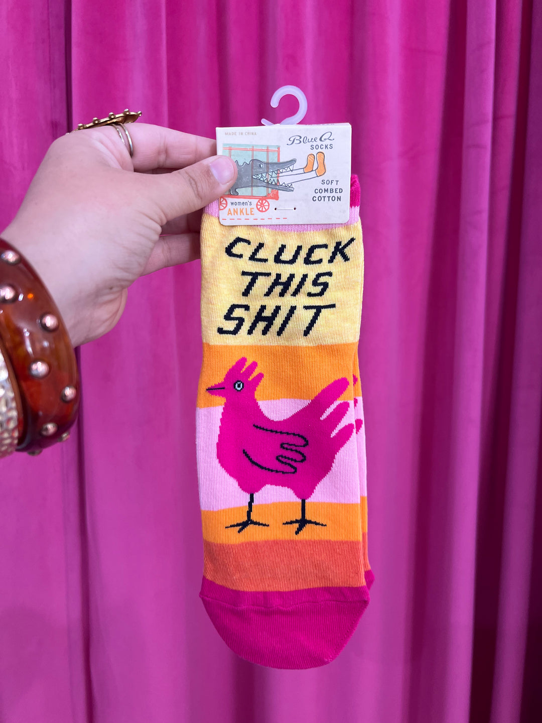 Cluck This Shit Ankle Socks