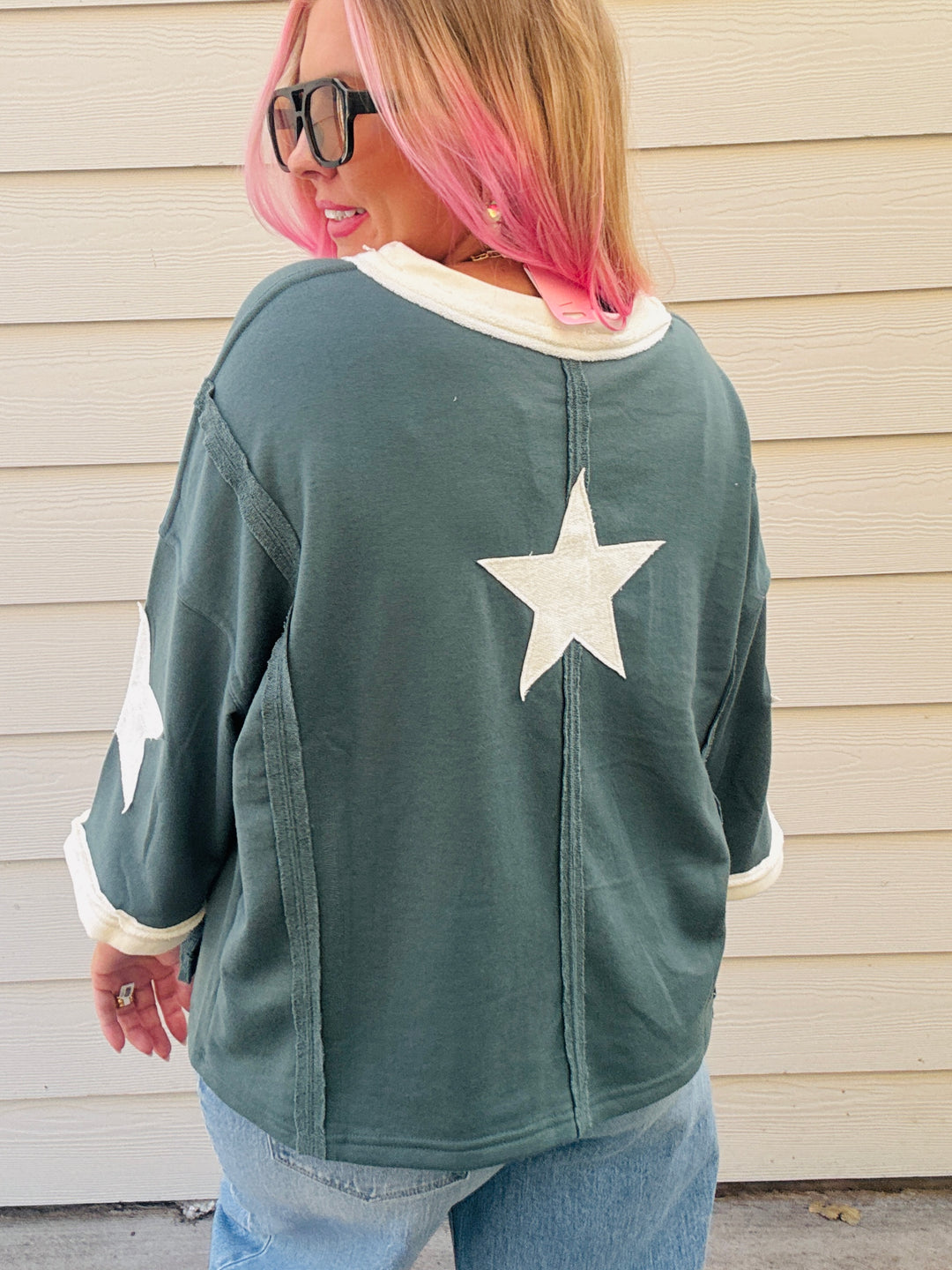 Starstruck Cozy Oversized Top