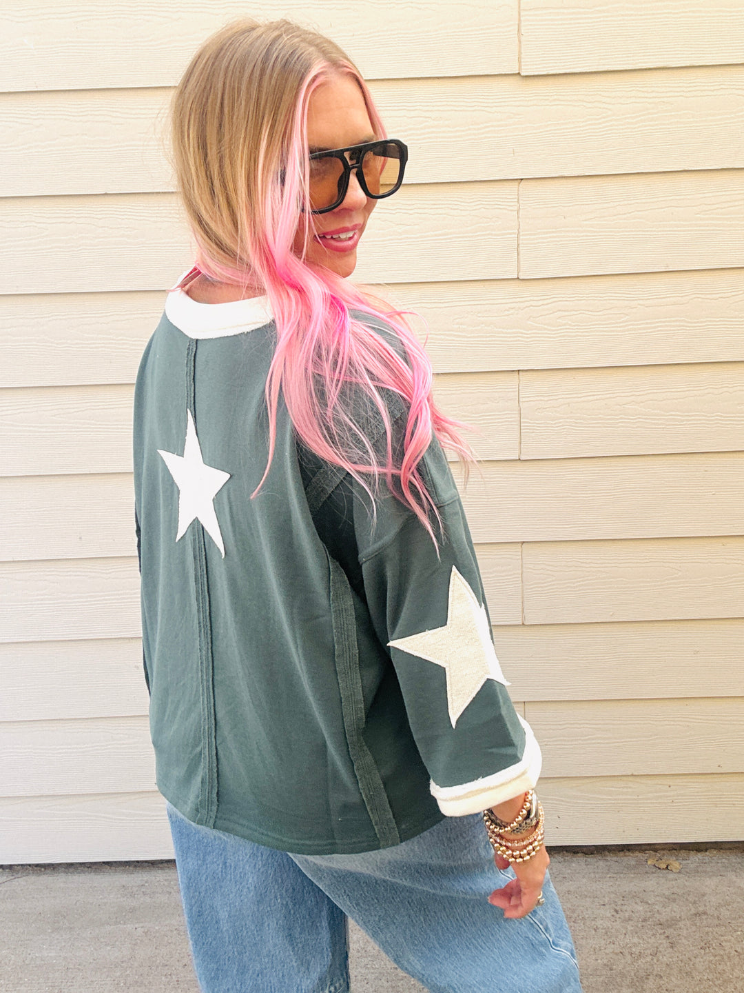 Starstruck Cozy Oversized Top