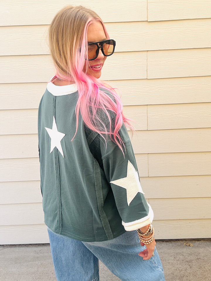 Starstruck Cozy Oversized Top